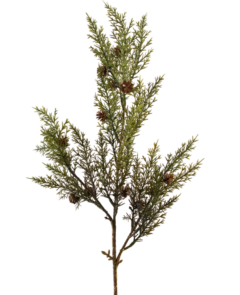 Greenmoods Kunstig gren Furunål 65 cm grønn
