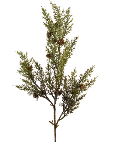 Greenmoods Kunstig gren Furunål 65 cm grønn