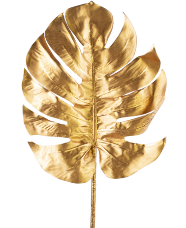 Greenmoods Kunstig gren Monstera 73 cm gull