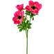 Greenmoods Kunstig blomst Anemone forgrenet 56 cm rosa