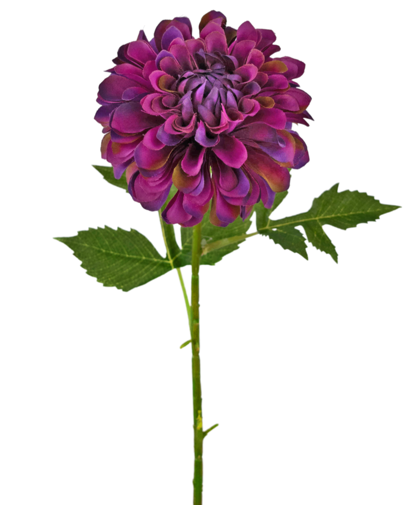 Greenmoods Kunstig Georgine Dahlia Lilla 50cm