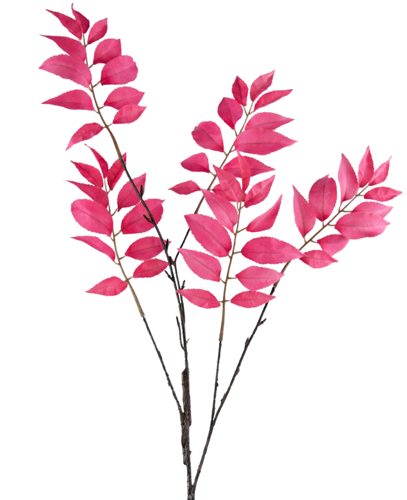 Greenmoods Kunstig gren Bregne forgrenet 78 cm rosa