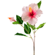 Greenmoods Kunstig blomst Hibiscus 73 cm lys rosa