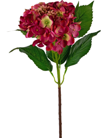 Greenmoods Kunstig blomst Hage Hortsenia 61 cm rosa
