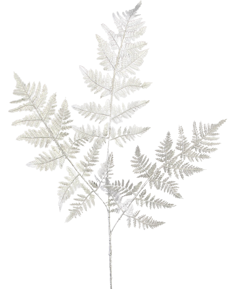 Greenmoods Kunstig Bregnegren Sølv 78cm