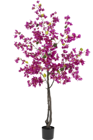 Greenmoods Kunstig Bougainvillea Tre Lilla 180cm
