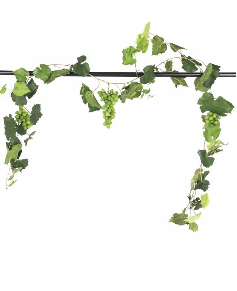 Greenmoods Kunstig Eføy Med Druer 186cm