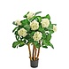 Greenmoods Kunstig Hortensia Busk Kremhvit 85cm
