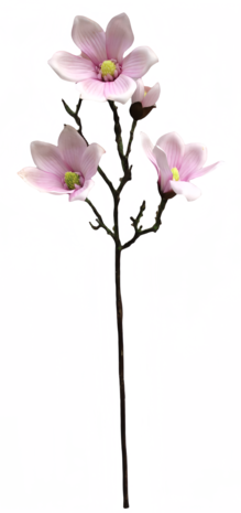 Greenmoods Kunstig Magnolia Real Touch Rosa 72cm