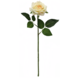 Greenmoods Kunstig Rose "Emine" Real Touch gul/krem 43cm