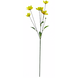 Greenmoods Kunstig Krysantemum Real Touch gul 78cm
