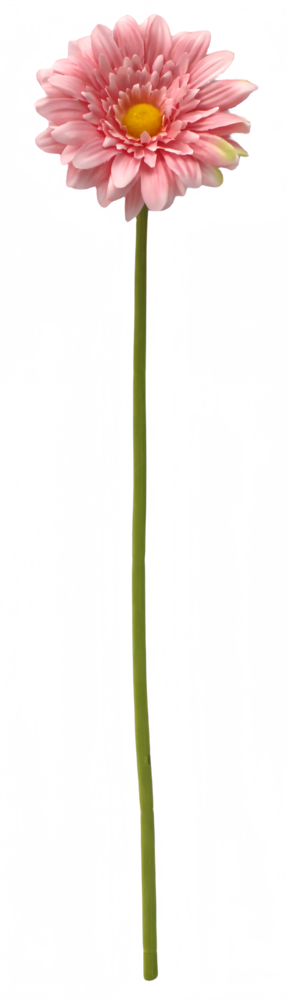 Greenmoods Kunstig Gerbera Real Touch rosa 53cm