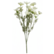 Greenmoods Kunstig Krysantemum Real Touch hvit 58cm