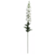 Greenmoods Kunstig Delphinium Real Touch Hvit 90cm