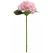 Greenmoods Kunstig Hortensia "Annabelle" Real Touch Rosa  55cm