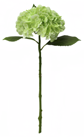 Greenmoods Kunstig Hortensia "Annabelle" Real Touch Grønn 55cm