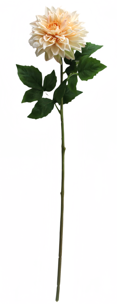 Greenmoods Kunstig Georgine Real Touch Lysrosa 70cm