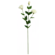 Greenmoods Kunstig Eustoma Real Touch Hvit 72cm