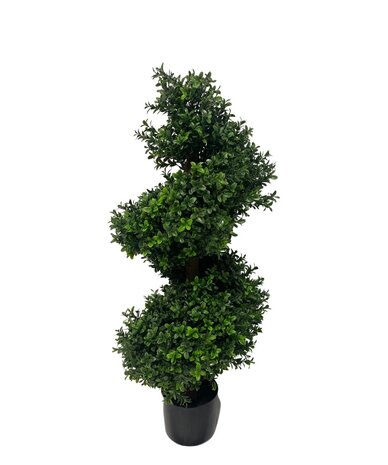 Greenmoods Kunstig Buksbom Spiral Romerstil UV 90cm