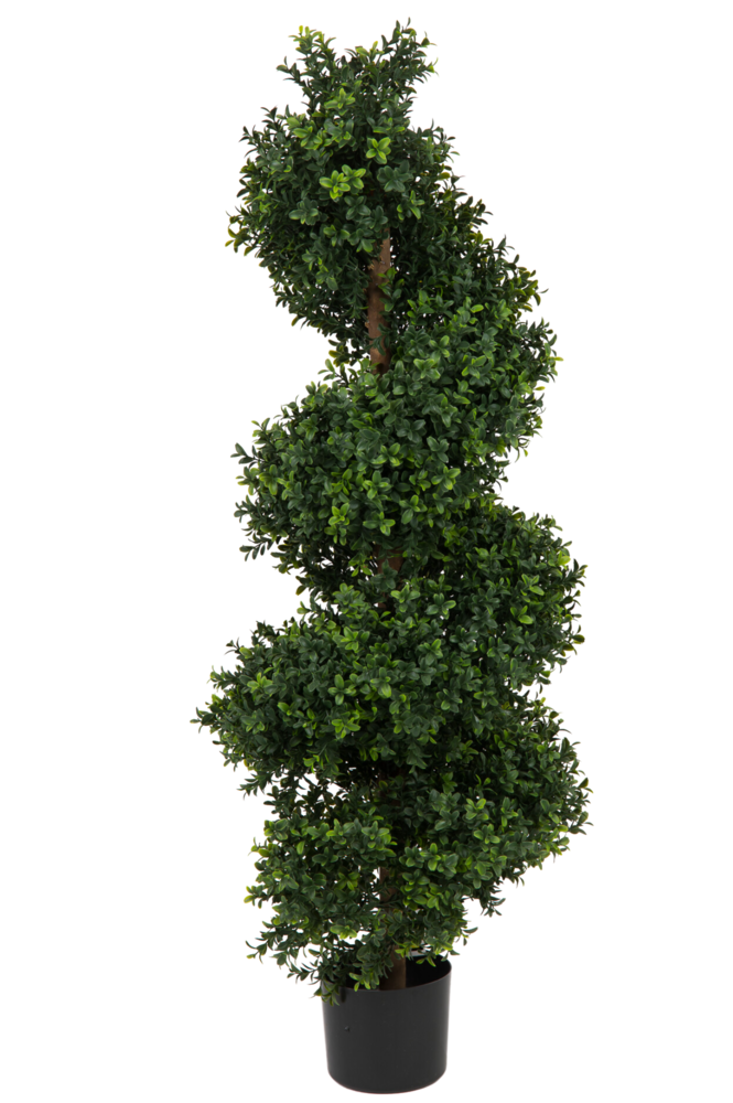 Greenmoods Kunstig Buksbom Spiral Romerstil UV 120cm