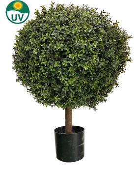 Greenmoods Kunstig Buksbom Ball På Stamme Romerstil 95cm Greenmoods Kunstig Buksbom Ball På Stamme Romerstil 95cm