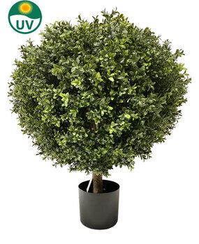 Greenmoods Kunstig Buksbom Ball På Stamme Romerstil 75cm Greenmoods Kunstig Buksbom Ball På Stamme Romerstil 75cm