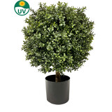 Greenmoods Kunstig Buksbom Ball På Stamme Romerstil 65cm