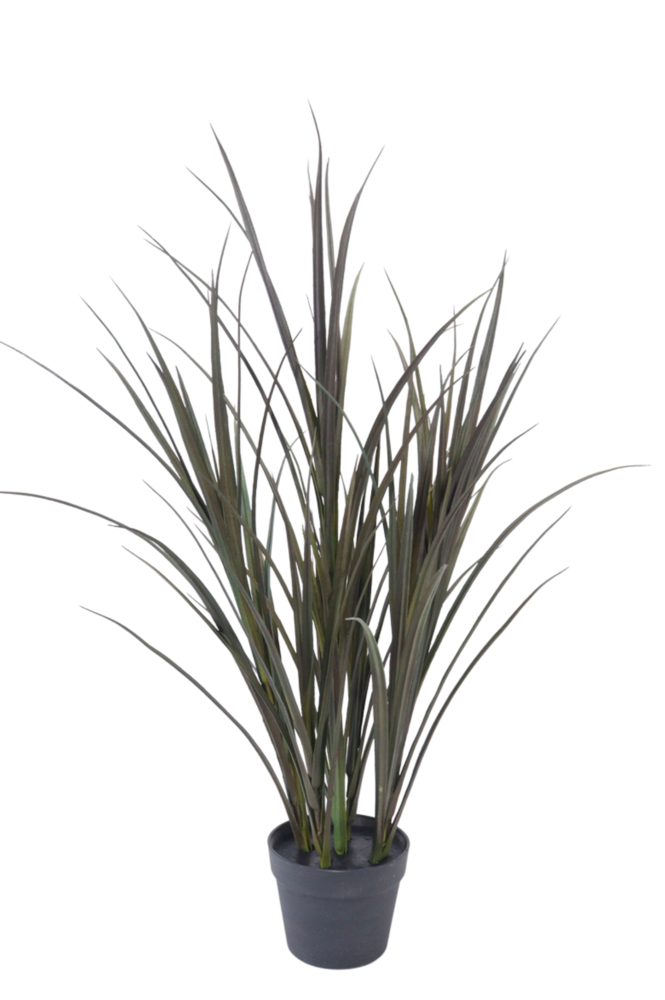 Greenmoods Kunstig Gress Burgunder UV i Potte 90cm