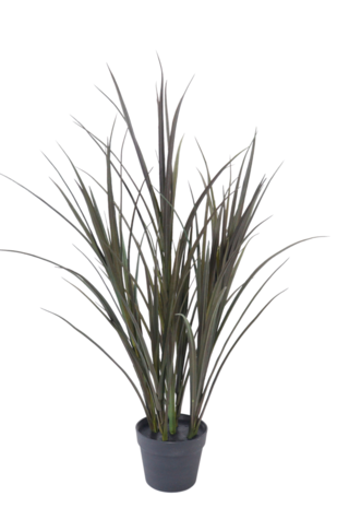 Greenmoods Kunstig Gress Burgunder UV i Potte 90cm