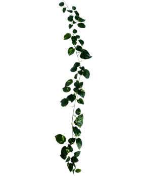 Greenmoods Kunstig Gullranke Girlander 180cm