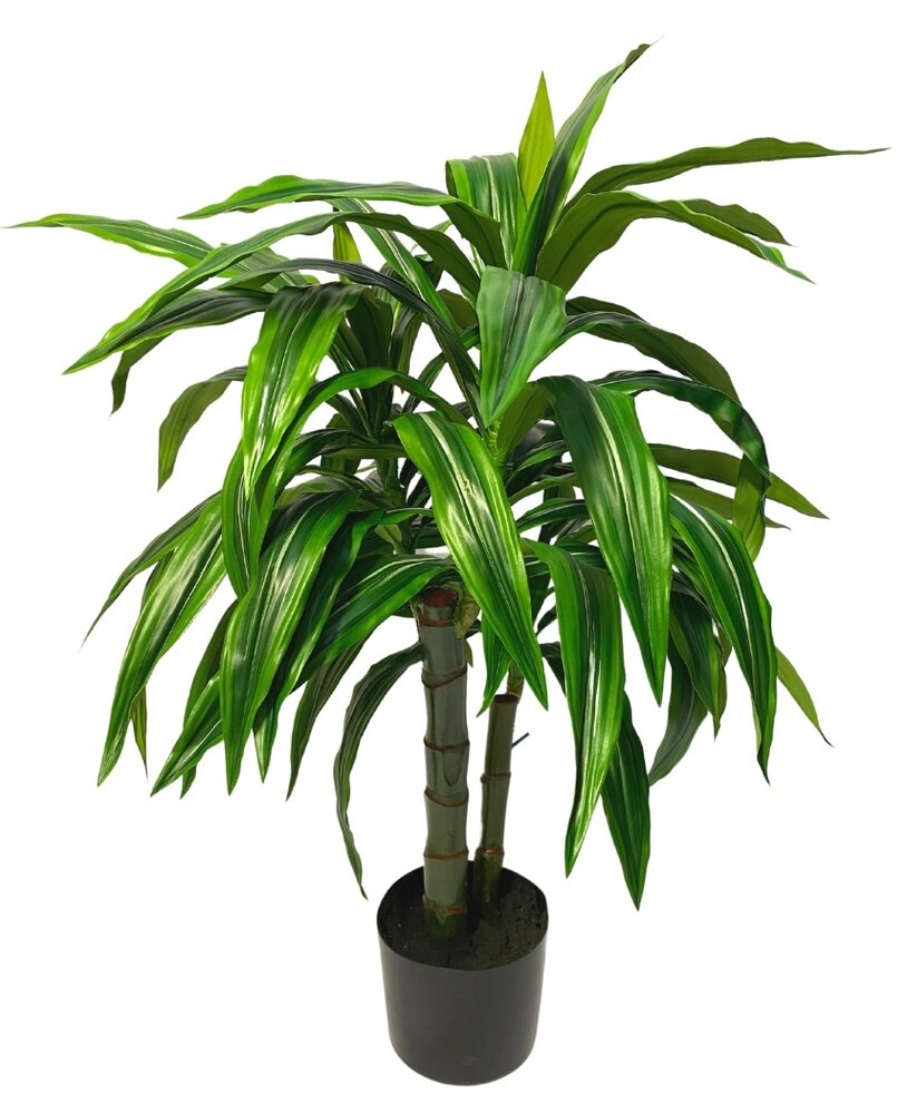 Greenmoods Kunstig Dracaena Plante 100cm
