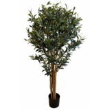 Greenmoods Kunstig Oliventre med Oliven UV 120cm Greenmoods Kunstig Oliventre med Oliven UV 120cm