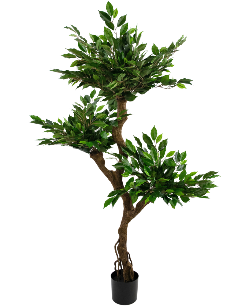 Greenmoods Kunstig Fat Fikus Crazy 150cm