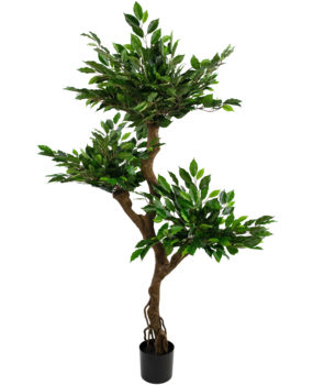 Greenmoods Kunstig Fat Fikus Crazy 150cm