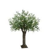 Greenmoods Kunstig Majestetisk Oliventre m/Oliven 320cm