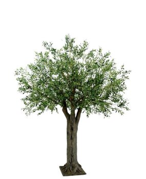 Greenmoods Kunstig Majestetisk Oliventre m/Oliven 320cm