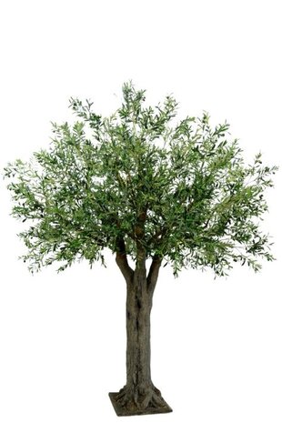 Greenmoods Kunstig Majestetisk Oliventre m/Oliven 320cm