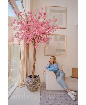 Greenmoods Kunstig Kirsebærtre Rosa 240cm Greenmoods Kunstig Kirsebærtre Rosa 240cm
