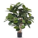Greenmoods Kunstig Gummiplante Deluxe 90 cm Greenmoods Kunstig Gummiplante Deluxe 90 cm