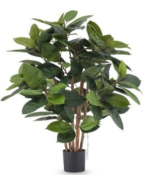 Greenmoods Kunstig Gummiplante Deluxe 90 cm Greenmoods Kunstig Gummiplante Deluxe 90 cm