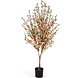 Greenmoods Kunstig Kirsebærtre Rosa 140cm