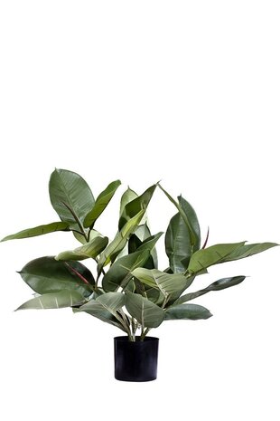 Greenmoods Kunstig Fikus Gummiplante i Potte 51cm