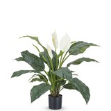 Greenmoods Kunstig Fredslilje Spathiphyllum 85cm Greenmoods Kunstig Fredslilje Spathiphyllum 85cm