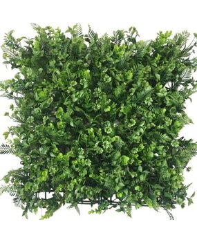 Greenmoods Kunstig Jungle Mix Plantevegg 50x50cm UV Greenmoods Kunstig Jungle Mix Plantevegg 50x50cm UV