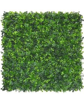 Greenmoods Kunstig Hagemiks Plantevegg 50x50cm UV Greenmoods Kunstig Hagemiks Plantevegg 50x50cm UV