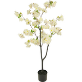 Greenmoods Kunstig Kirsebærtre Hvit 120cm Greenmoods Kunstig Kirsebærtre Hvit 120cm