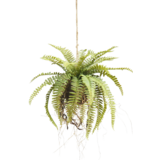 Greenmoods Kunstig hengende plante Bregne på kule 76 cm Greenmoods Kunstig hengende plante Bregne på kule 76 cm