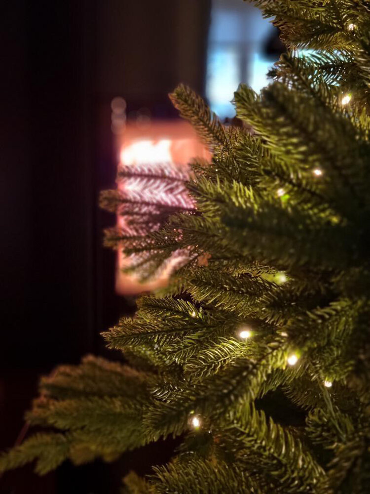 Kunstig Juletre Tidemand 210cm 600-LED-Lys Kunstig Juletre Tidemand 210cm 600-LED-Lys