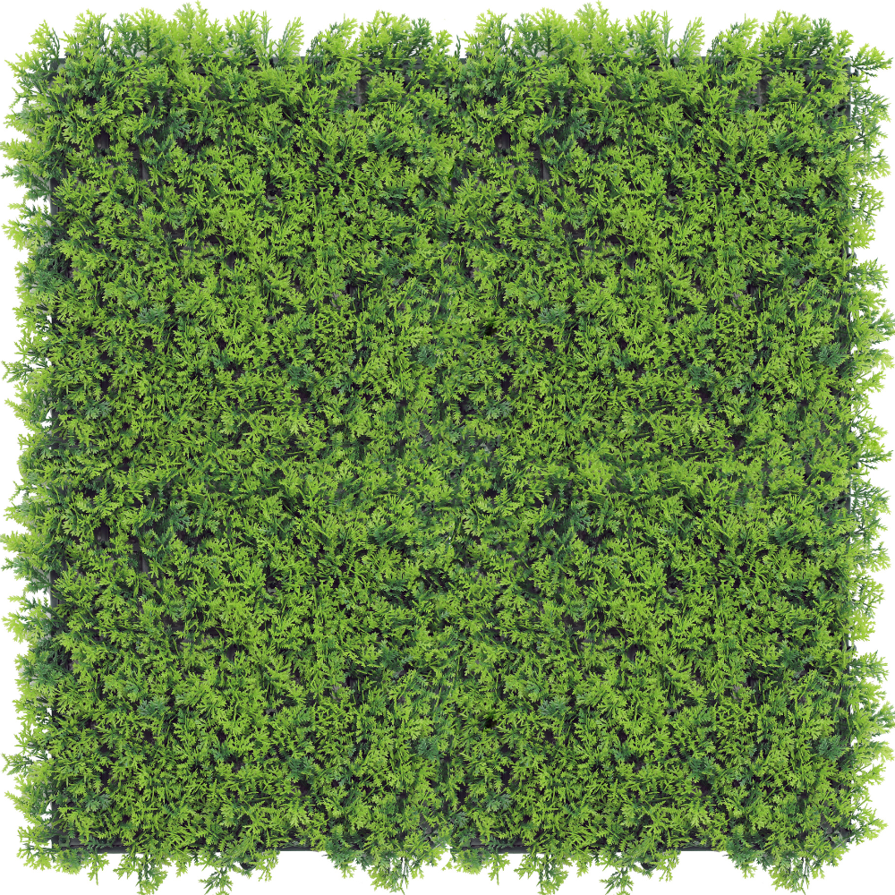 Greenmoods Kunstig Sypress Plantevegg 50x50cm UV Greenmoods Kunstig Sypress Plantevegg 50x50cm UV