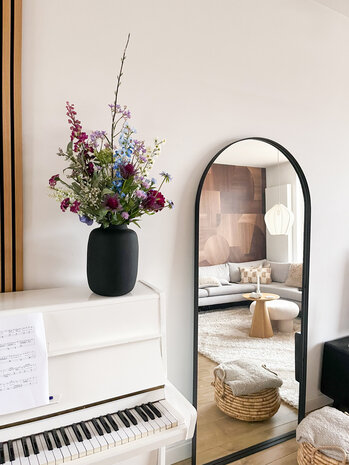 Greenmoods Kunstig Blomsterbukett Purple Rain 97cm